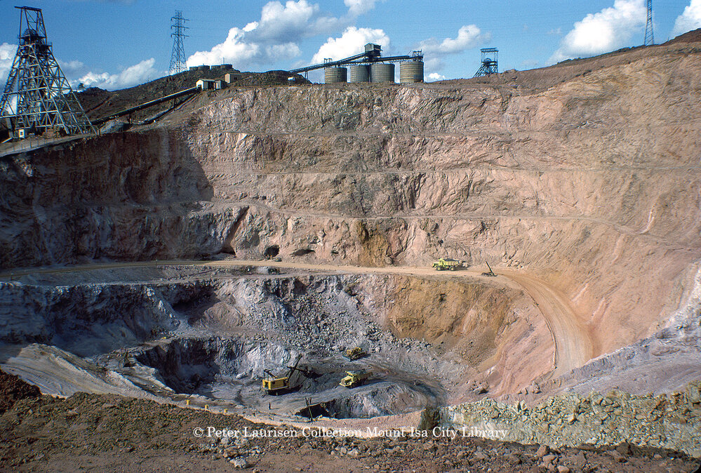 Black Rock Open Cut, Mount Isa Mines, May 1963