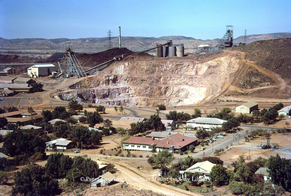 Black Rock Open Cut, Mount Isa Mines, October 1962