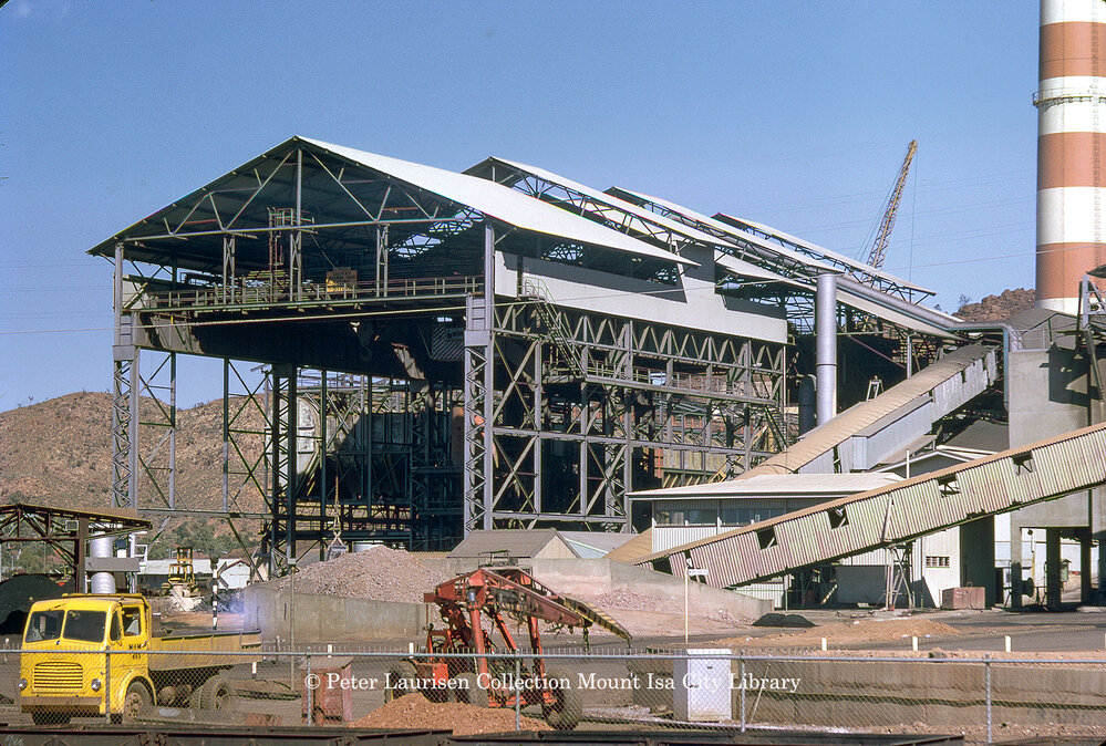 Copper Smelter, Mount Isa Mines, May 1962