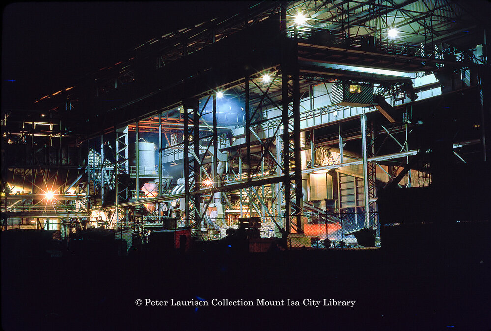 Copper Smelter, Mount Isa Mines, May 1962