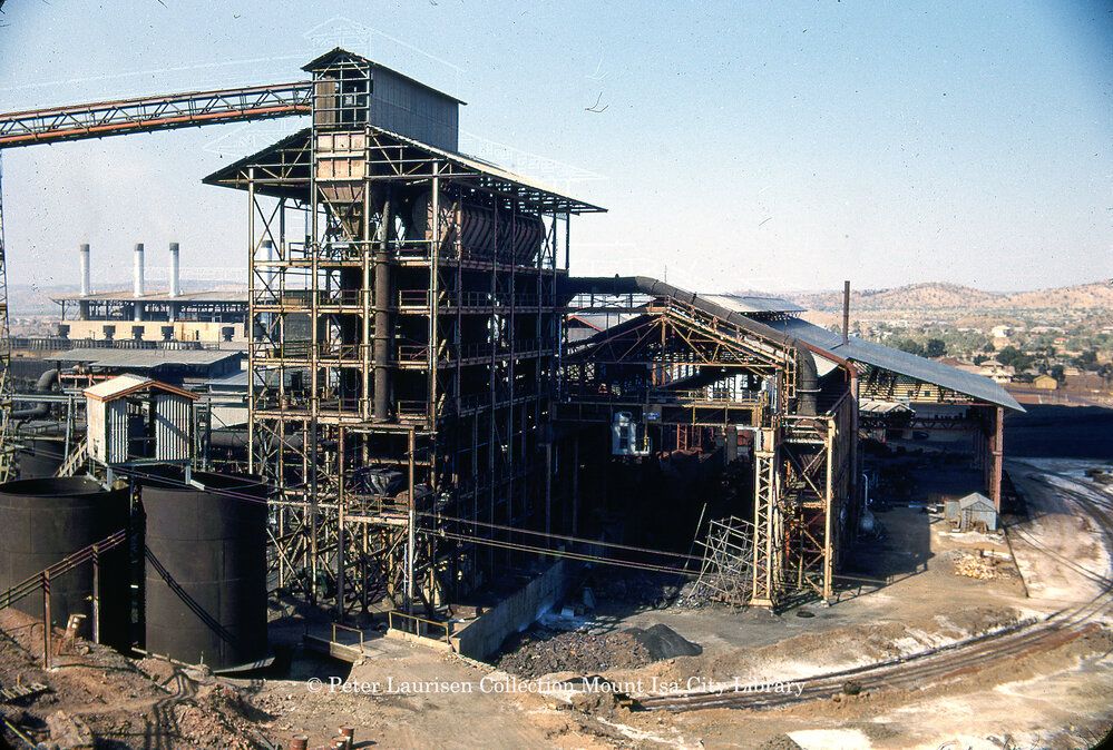 Copper Smelter, Mount Isa Mines, September 1953