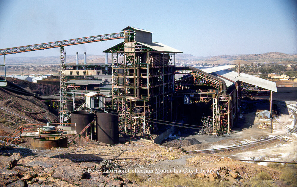 Copper Smelter, Mount Isa Mines, September 1953