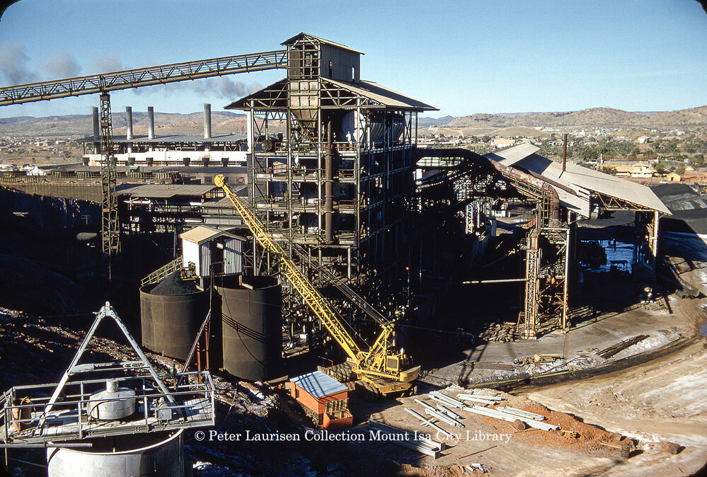 Copper Smelter, Mount Isa Mines, July 1956
