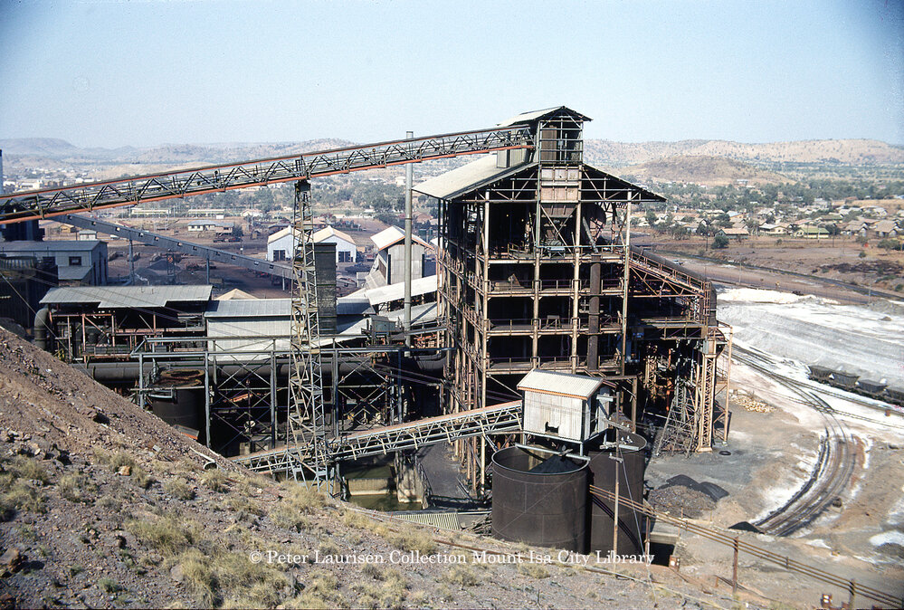 Copper Smelter, Mount Isa Mines, September 1953