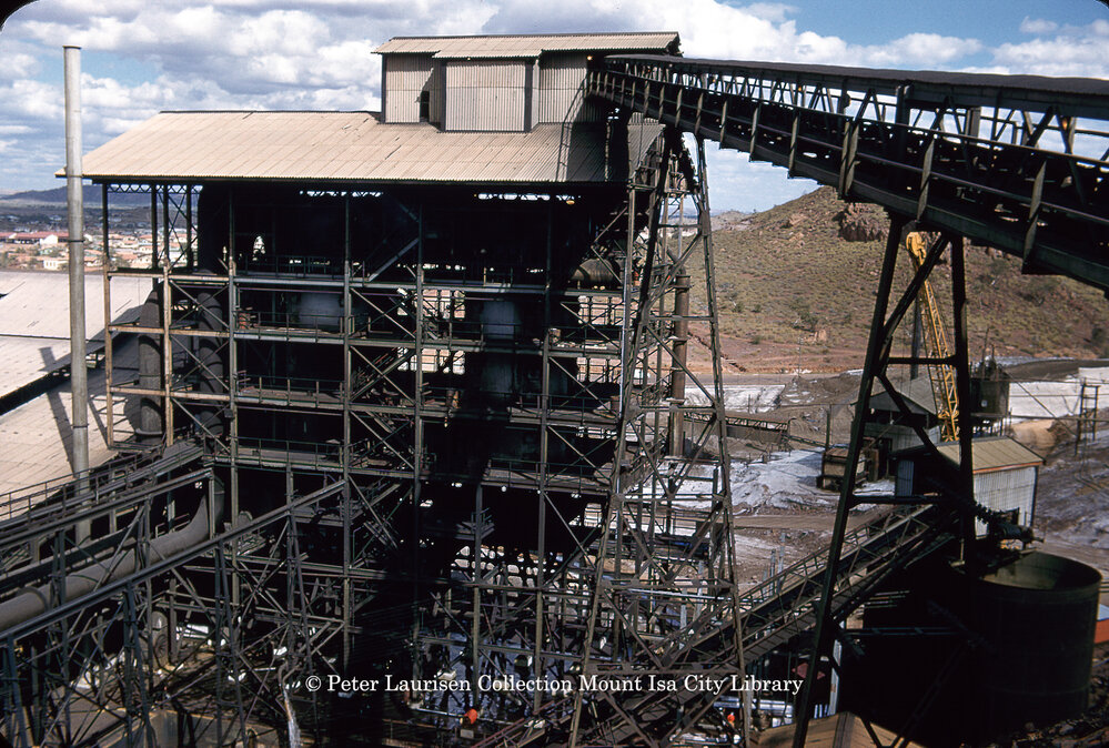 Copper Smelter, Mount Isa Mines, July 1956
