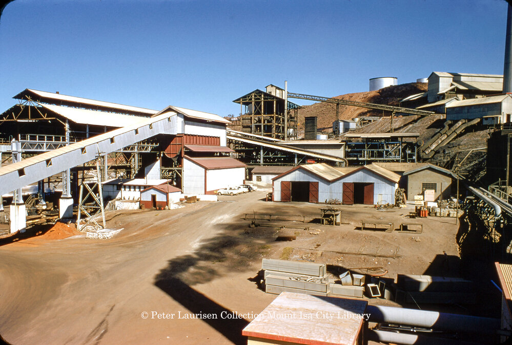 Copper Smelter, Mount Isa Mines, July 1956