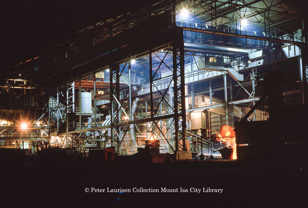 Copper Smelter, Mount Isa Mines, May 1962