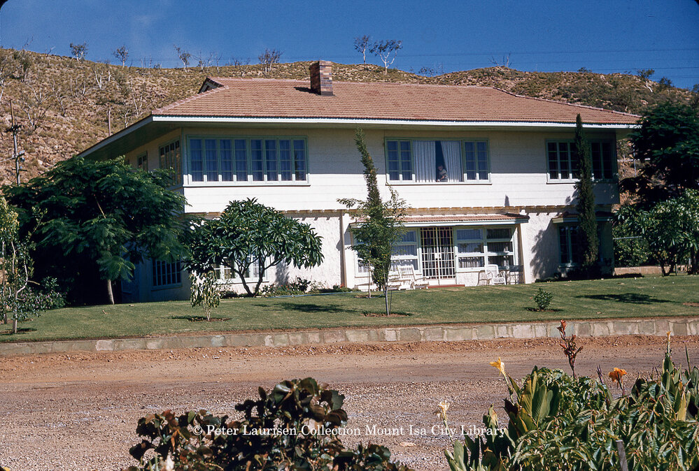 Mount Isa Mines executive residence Stonehaven, Mineside, c.1956