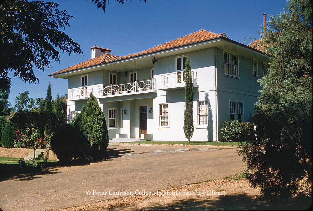 Mount Isa Mines executive residence Stonefiled, Mineside, c.1959