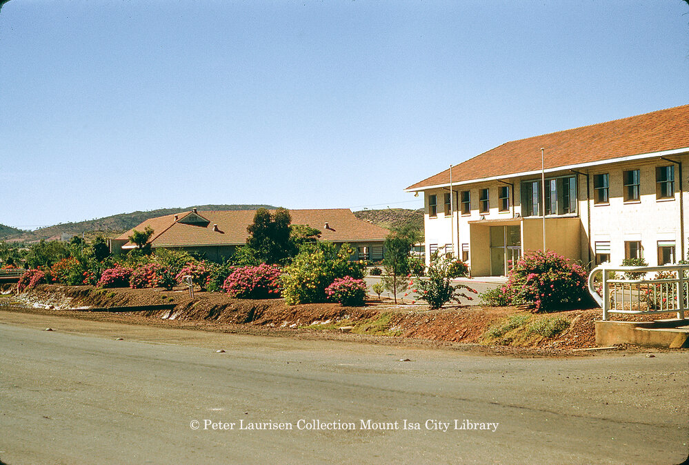 Mount Isa Mines General Office and Assay Labroatory, April 1962