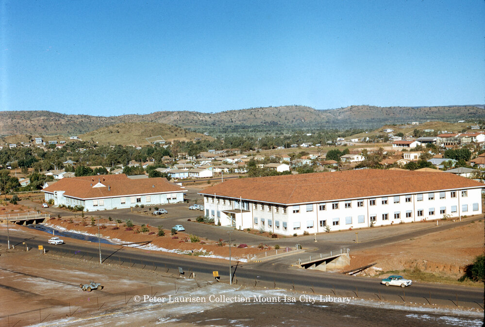 Mount Isa Mines General Office and Assay Laboratory, June 1959
