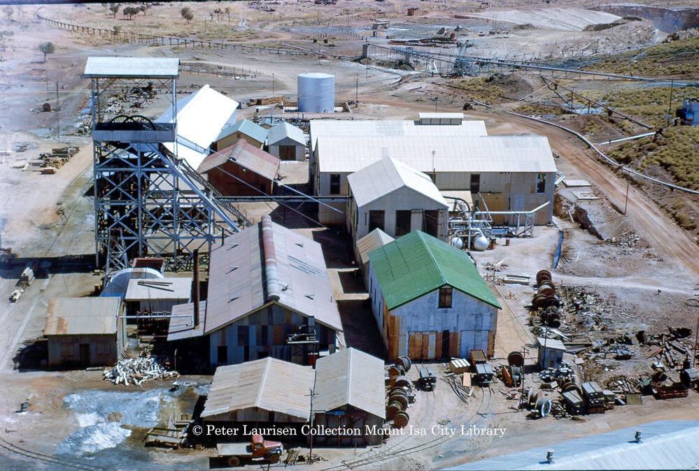 Man and Supply area, Mount Isa Mines, August 1951
