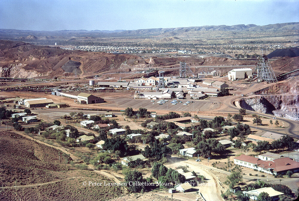 Man and Supply area, Mount Isa Mines, June 1962