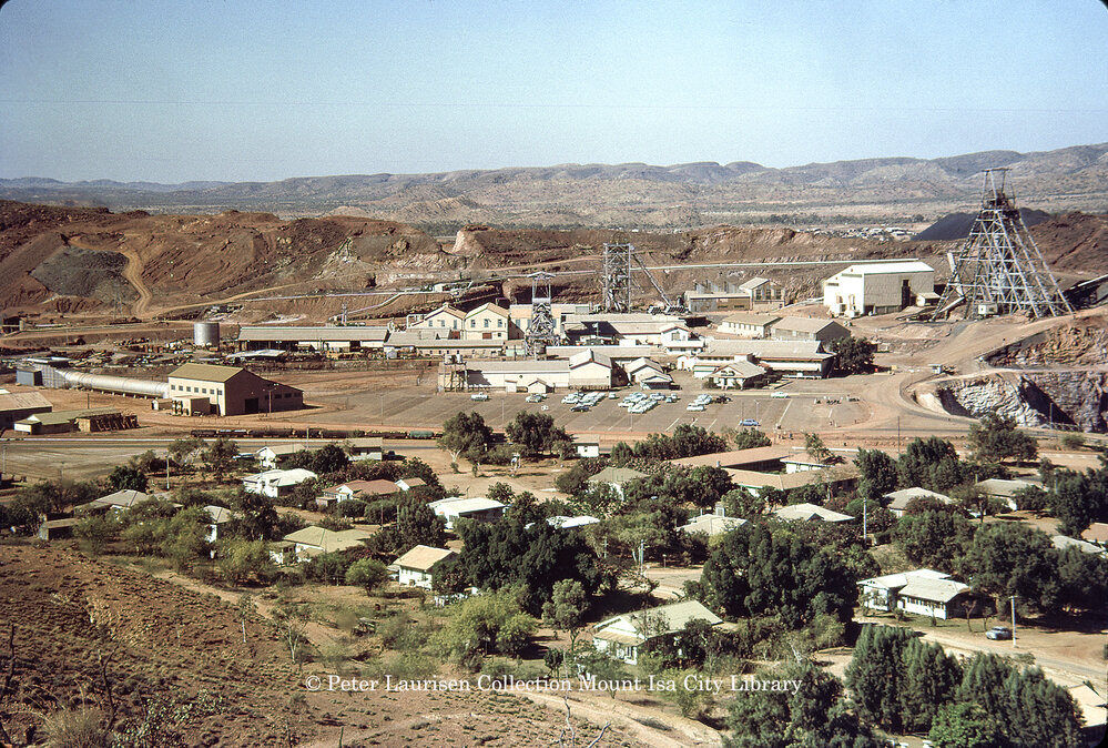 Man and Supply area, Mount Isa Mines, April 1962