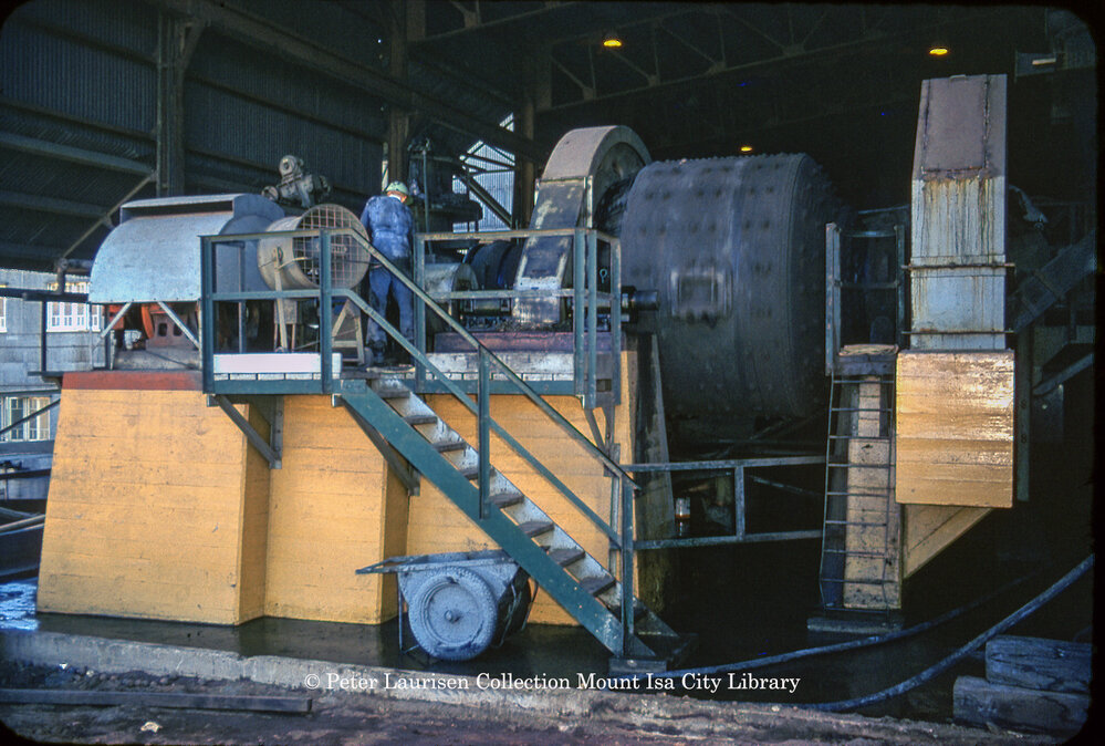 Ball Mill, Mount Isa Mines, July 1956