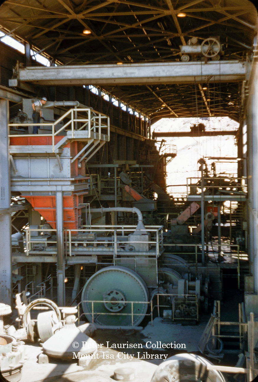 Grinding Mill, Mount Isa Mines, c.1956
