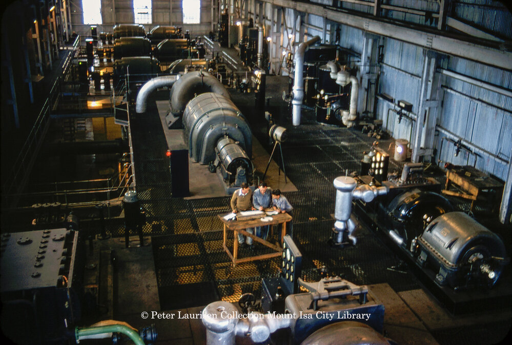 Mines Power Station, Mount Isa Mines, c.1956