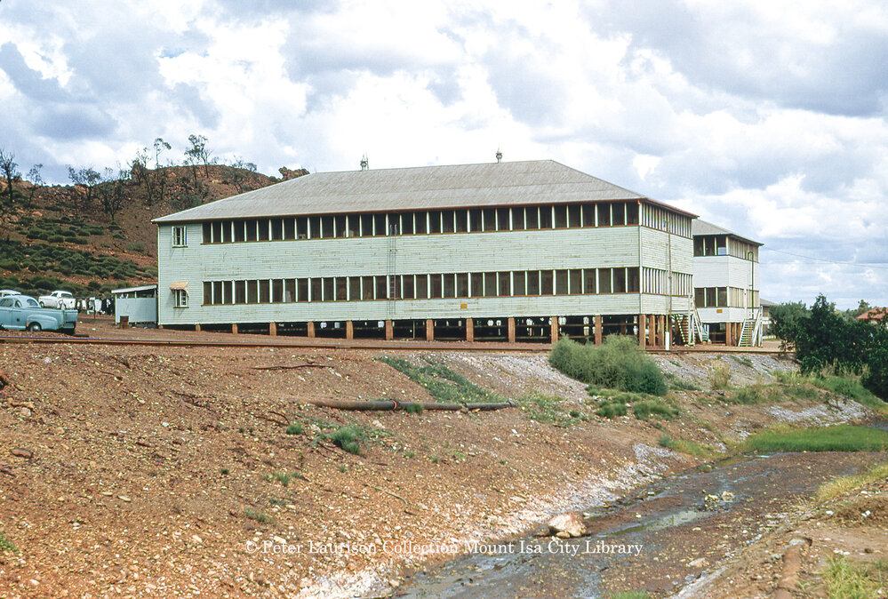 Dormitories B and C, Mineside, April 1962
