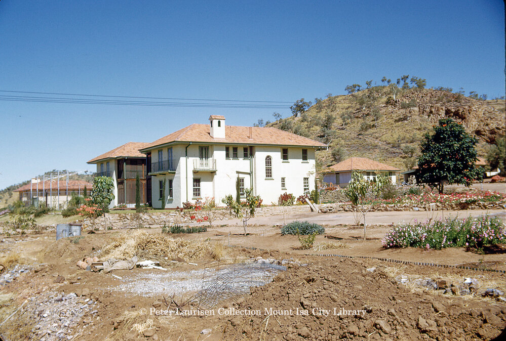 Mount Isa Mines executive residence Casa Grande, Mineside, August 1953