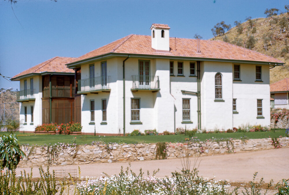 Mount Isa Mines executive residence Casa Grande, Mineside, August 1953