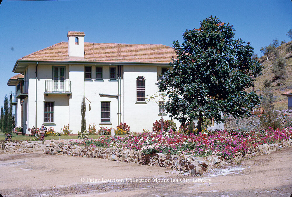 Mount Isa Mines executive residence Casa Grande, Mineside, August 1953