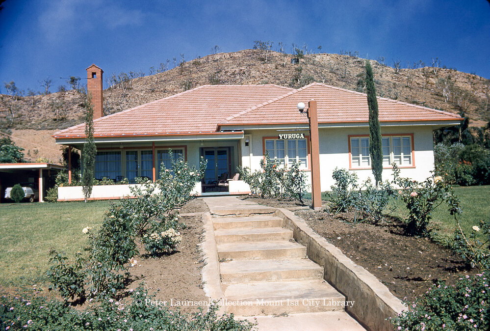 Mount Isa Mines executive residence Yuruga, Mineside, c.1956