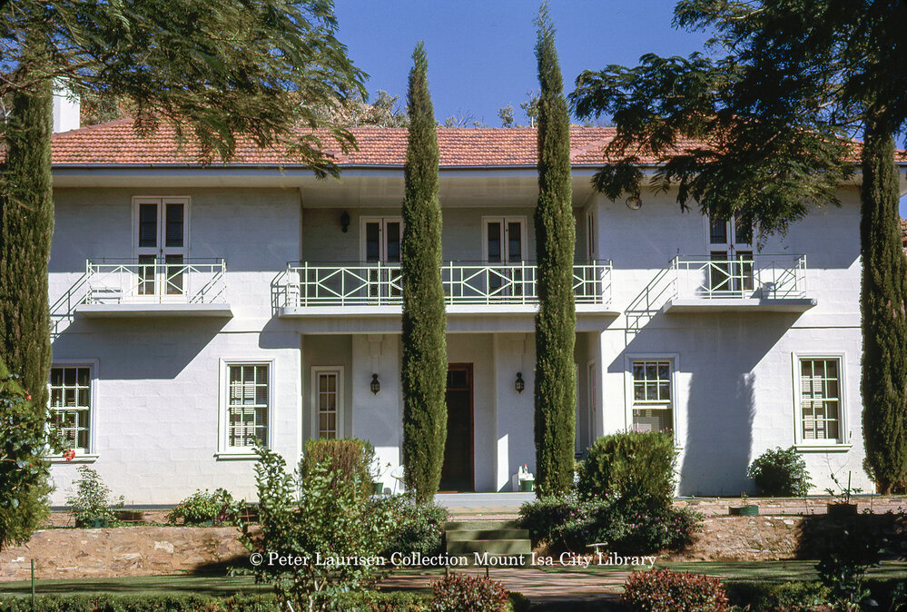 Mount Isa Mines executive residence Stonefield, Mineside, May 1962