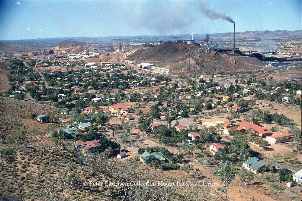Mineside general view, February 1959