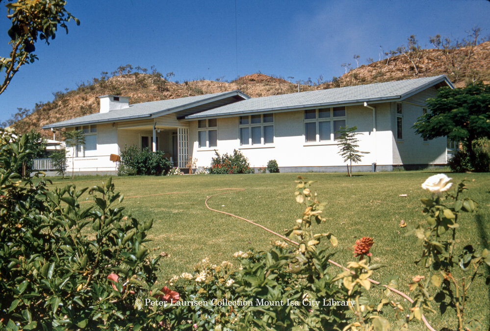 Mount Isa Mines executive residence, Mineside, c.1959
