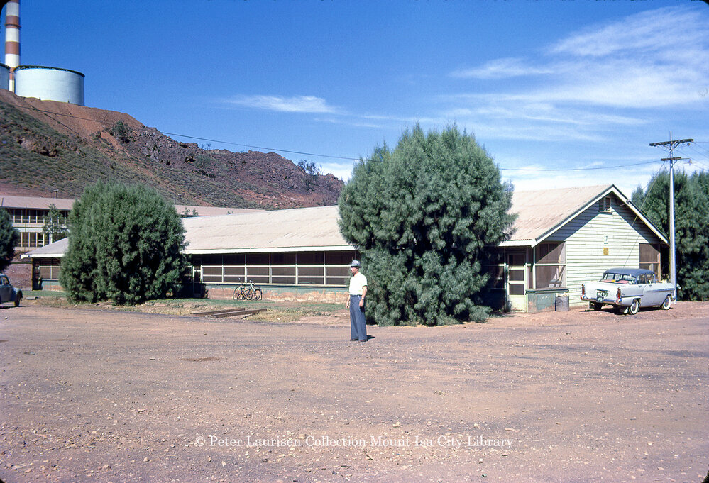 Mount Isa Mines No 17 Barracks staff quarters, Mineside, May 1962