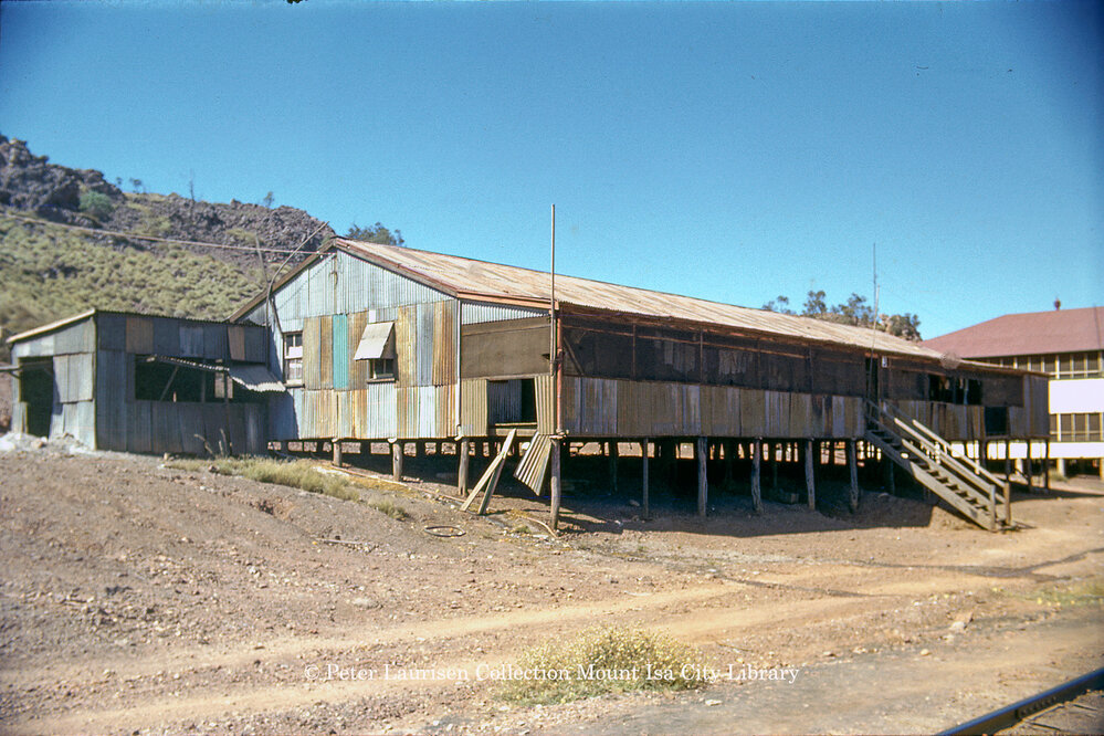 Mount Isa Mines old barracks, Mineside, c.1953