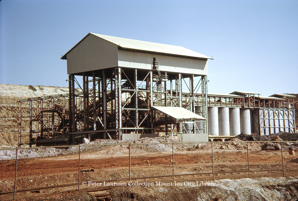 Track hopper, Mount Isa Mines, June 1963