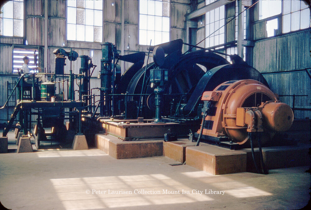 No 2 Ore Shaft winder, Mount Isa Mines, July 1956