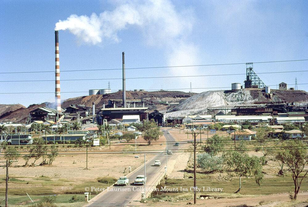 Mount Isa Mines general view, June 1962