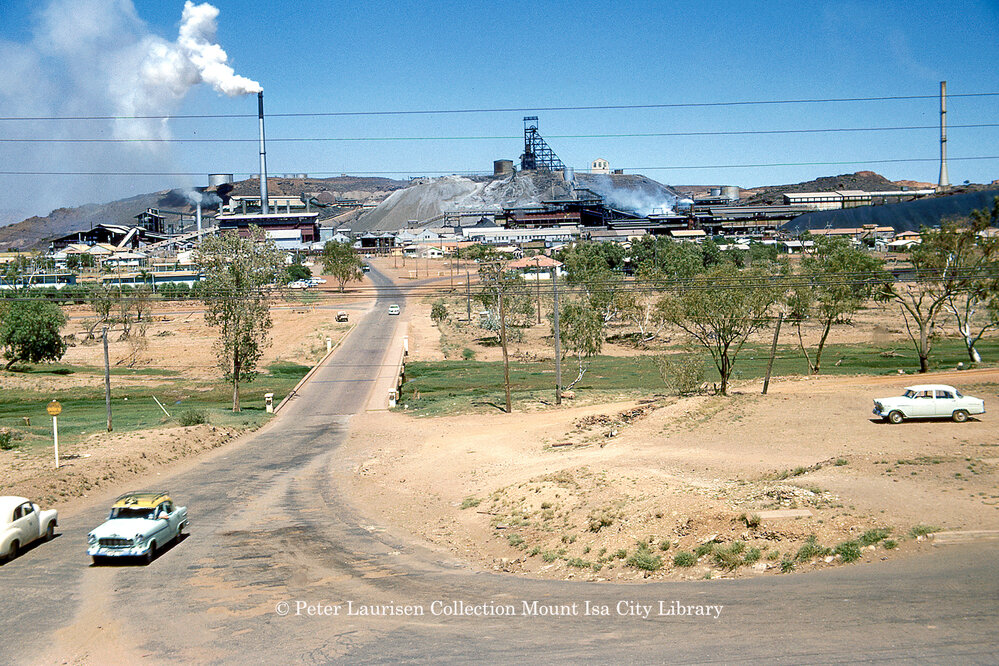 Mount Isa Mines general view, February 1959