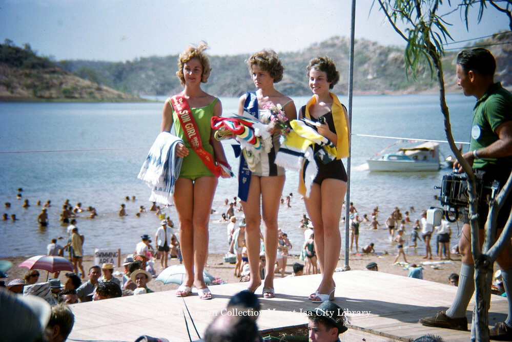 Mount Isa Moondarra Festival The Sunday Mail Sun Girl, November 1962