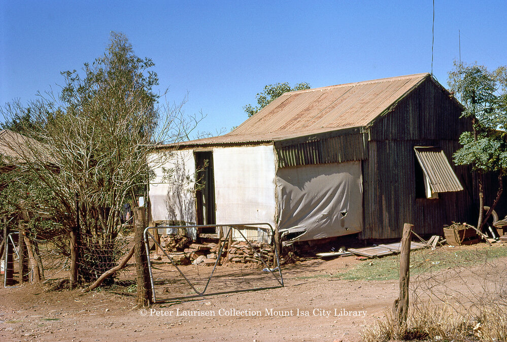 Old house in Miles End, June 1962