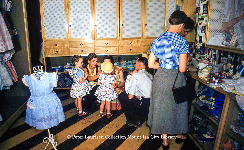 Clothing shop Playtime, c.1956