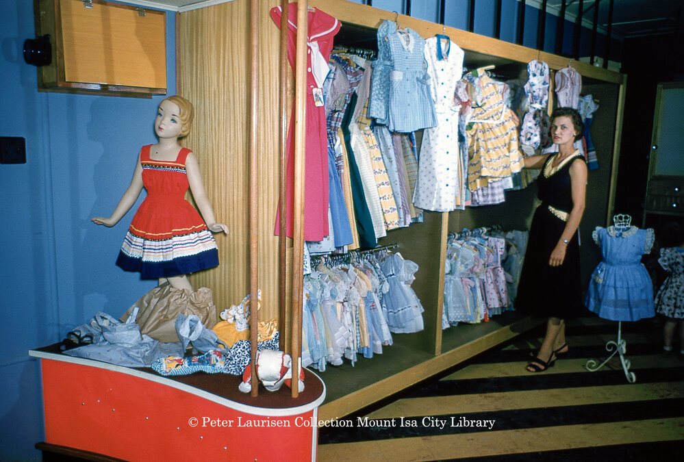 Clothing shop Playtime, c.1956