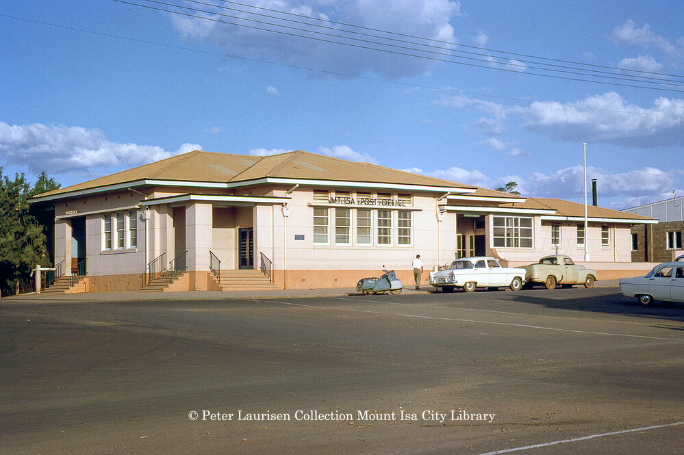 Post office, Mount Isa City, May 1962