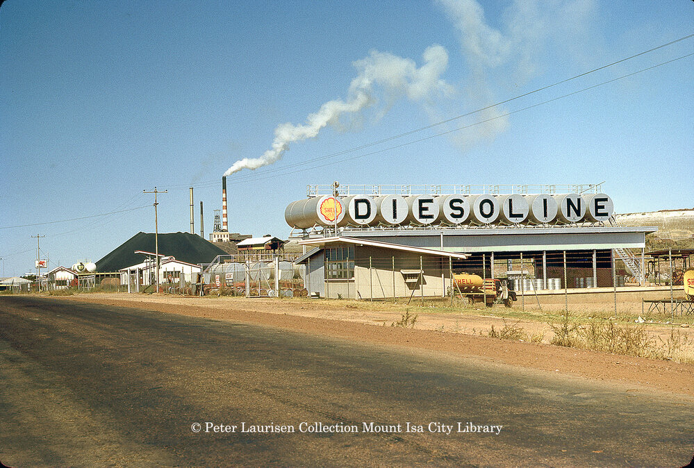 Shell depot, Soldiers Hill, May 1962