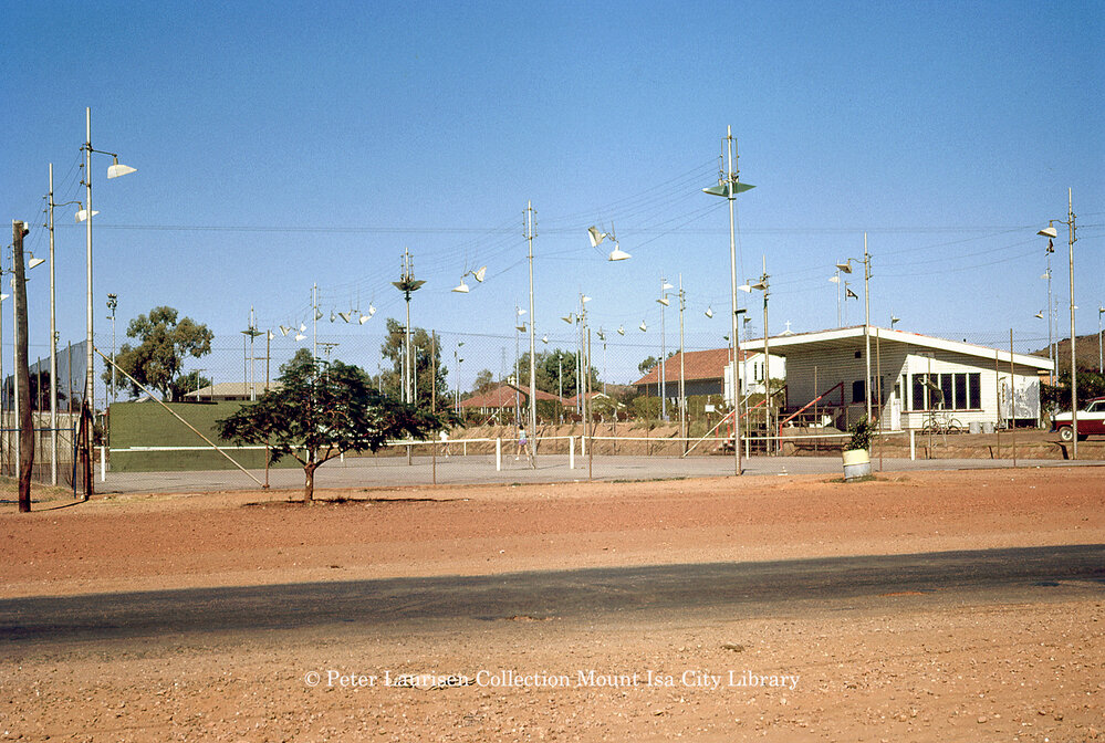 Mount Isa Tennis Association Courts, Parkside, May 1962