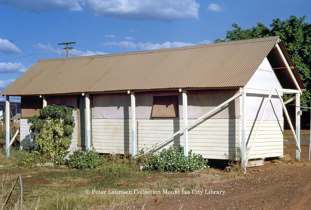 A tent house, May 1962