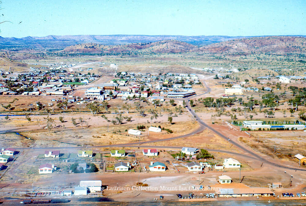 Mount Isa township, August 1951