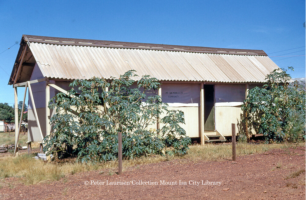 A typical tent house, c.1956