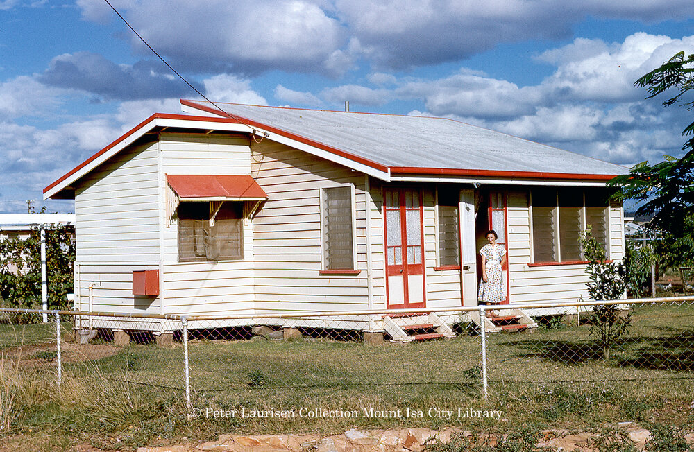 A duplex cottage, c.1956