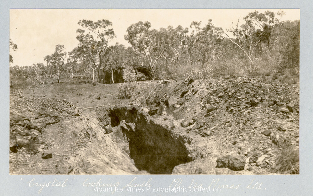 Crystal mine, Mount Isa Mines