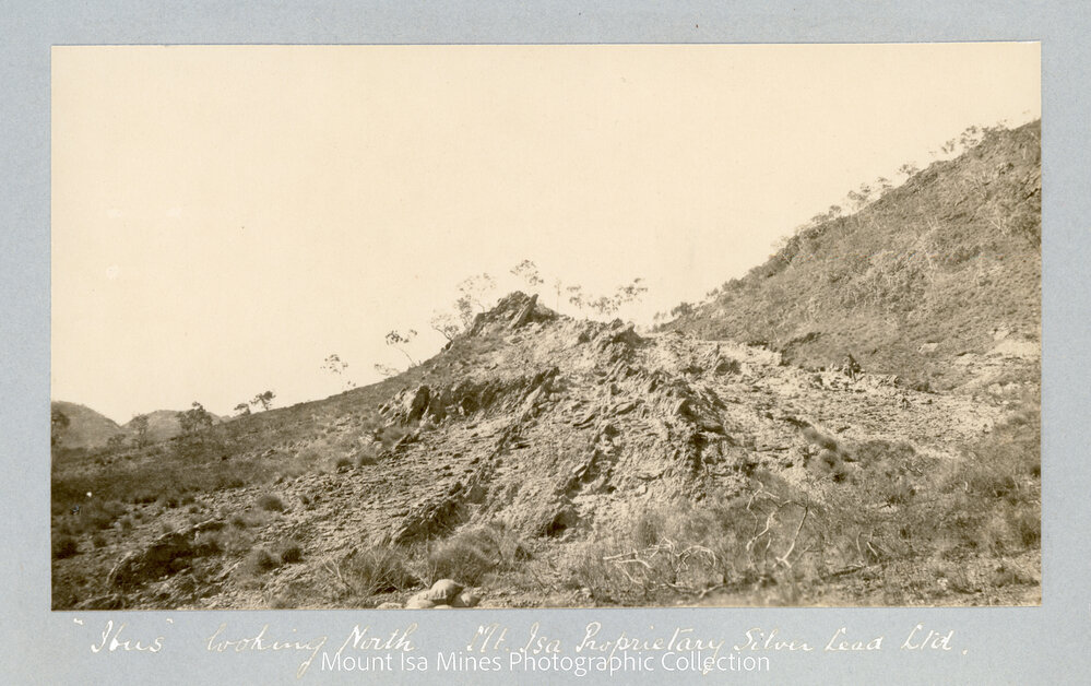 Ibus outcrop, Mount Isa Mines