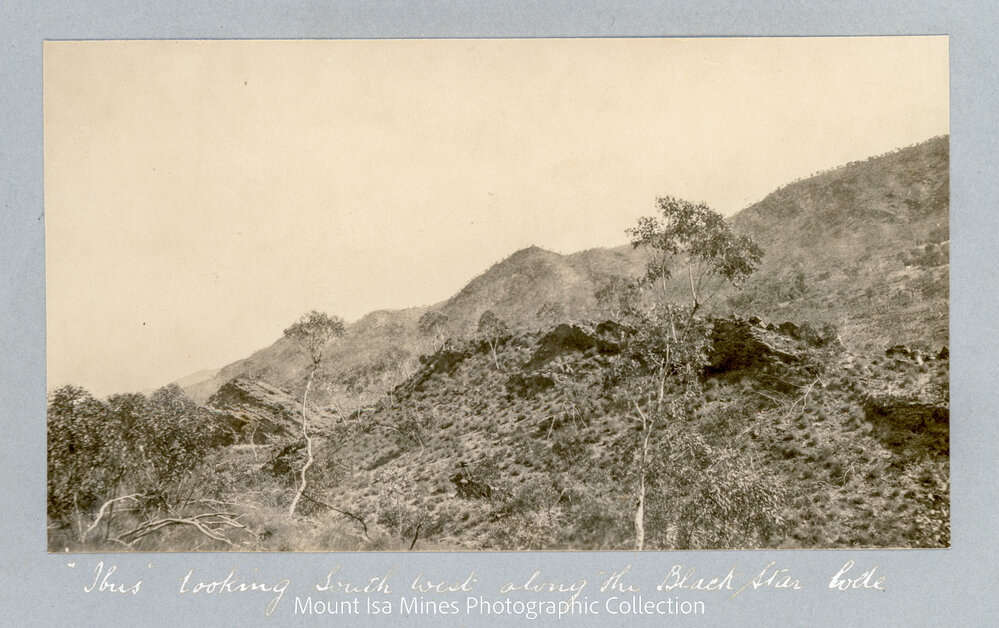 Ibus outcrop, Mount Isa Mines