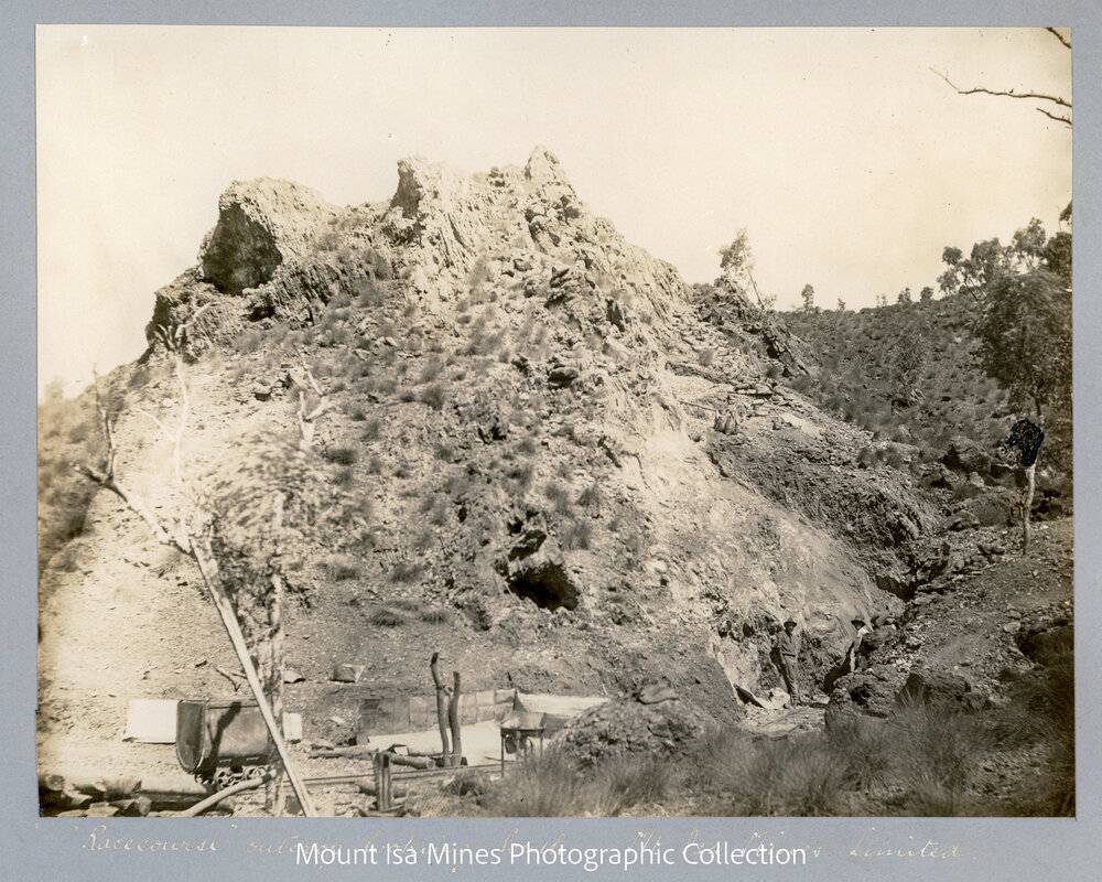 Racecourse outcrop, Mount Isa Mines